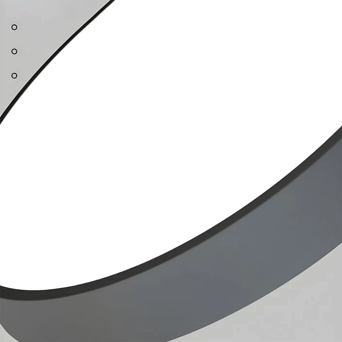 Plafoniera a LED rotonda semplice e moderna Glarefusion