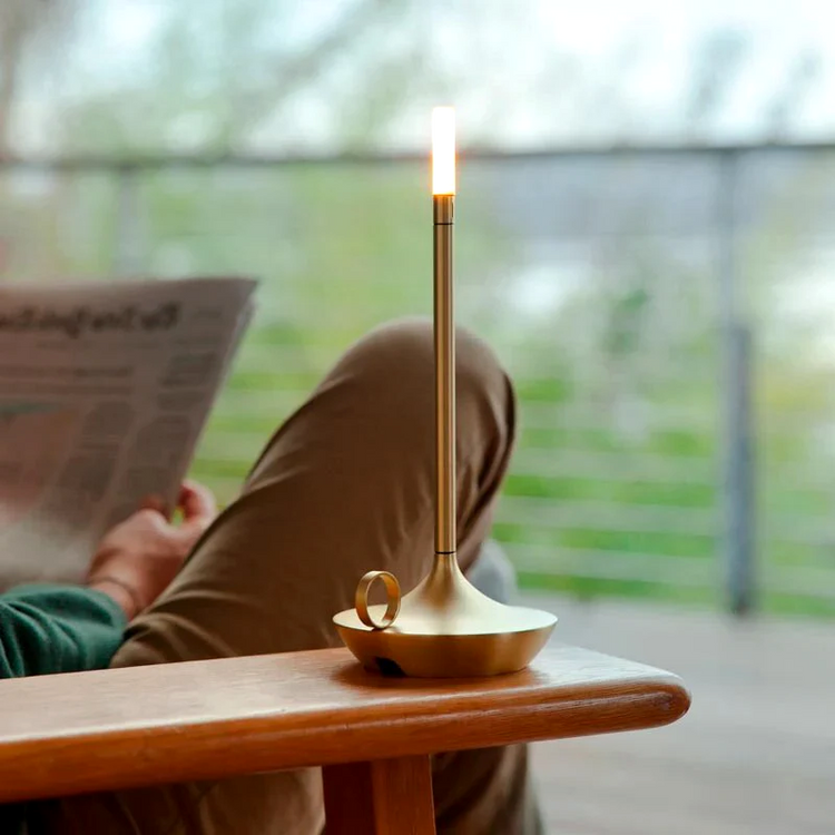 Glarefusion Nordic Modern Creative Lysestage Bordlampe