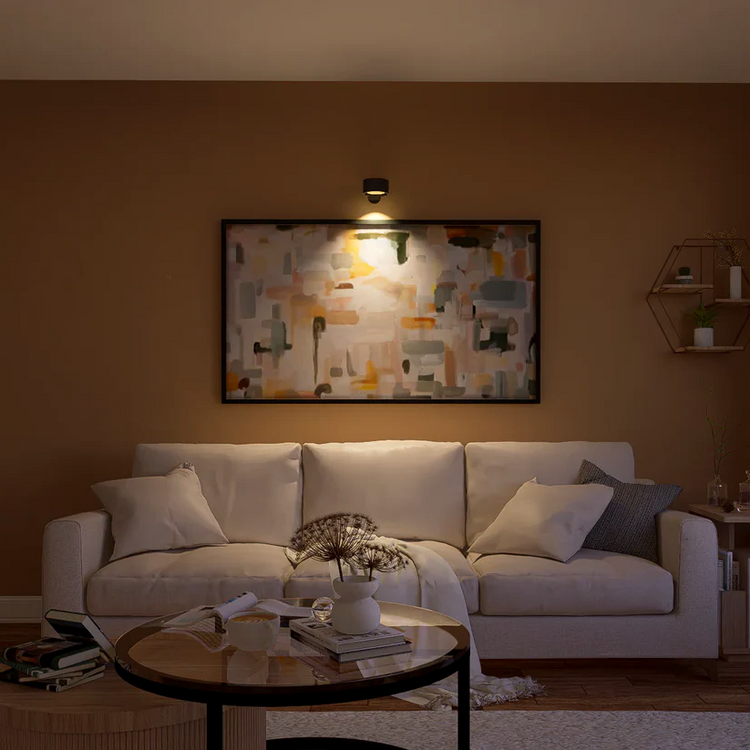 Glarefusion Modern 360° roterbar LED-væglampe