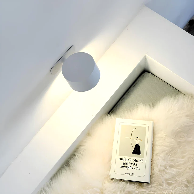 Glarefusion Moderna lampada da parete a LED ruotabile a 360°