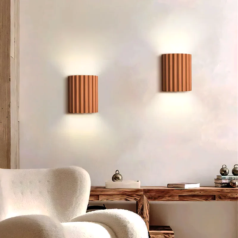 Lampada da parete moderna Macaron Glarefusion