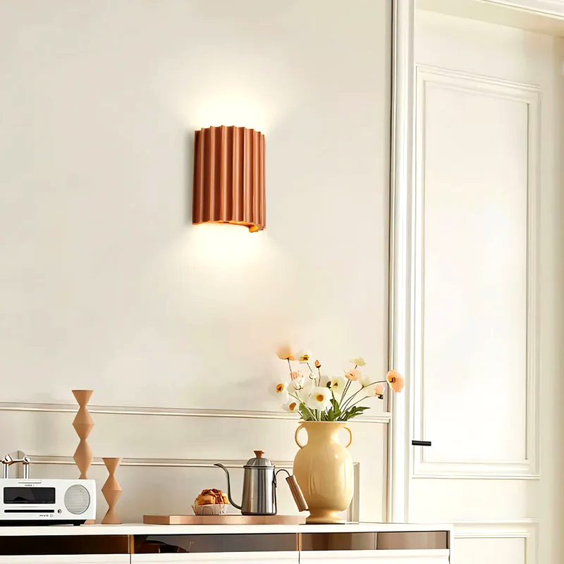 Lampada da parete moderna Macaron Glarefusion