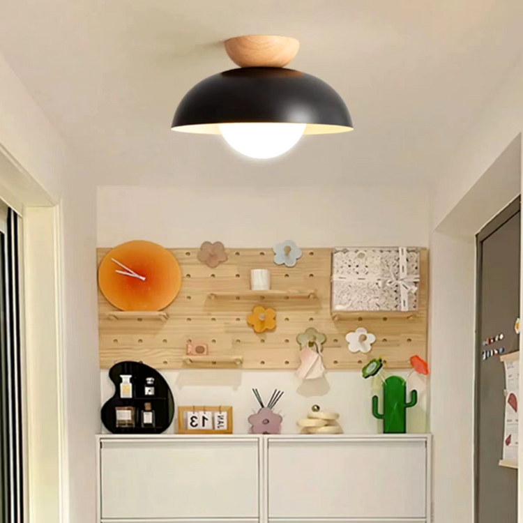 Glarefusion Moderne, einfache, halbbündige Deckenleuchte