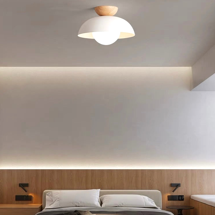Glarefusion Moderne, einfache, halbbündige Deckenleuchte