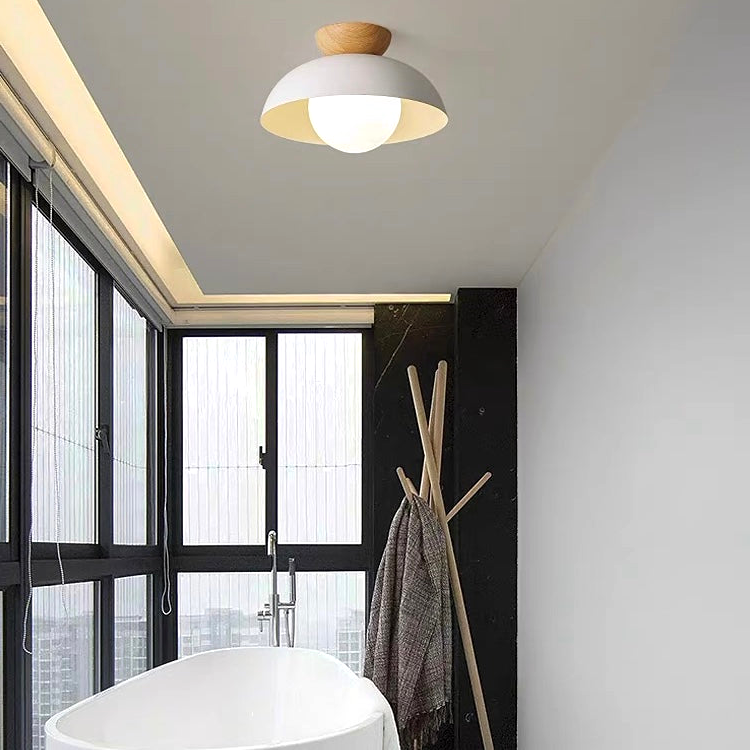 Glarefusion Moderne, einfache, halbbündige Deckenleuchte