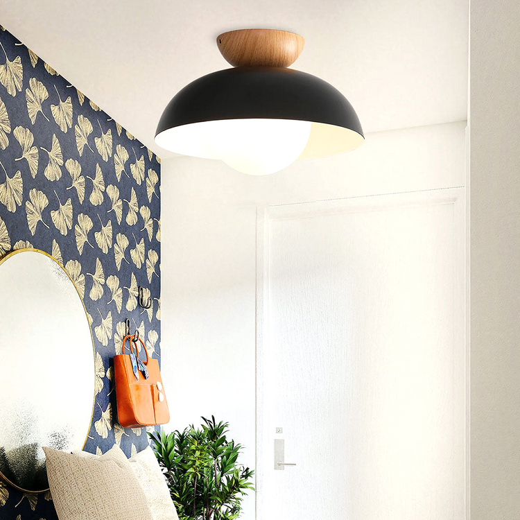 Glarefusion Moderne, einfache, halbbündige Deckenleuchte