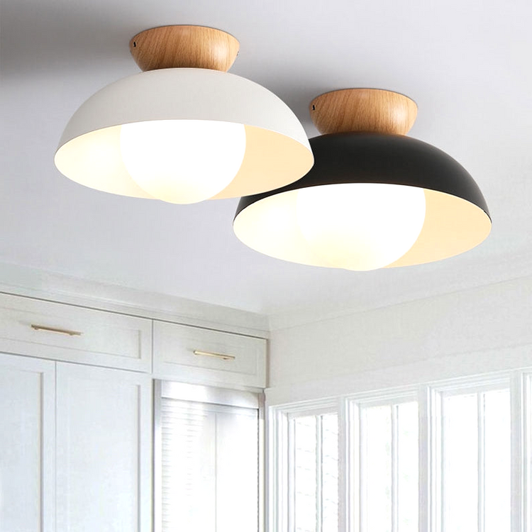 Glarefusion Moderne, einfache, halbbündige Deckenleuchte