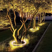Elegante riflettore per alberi da esterno