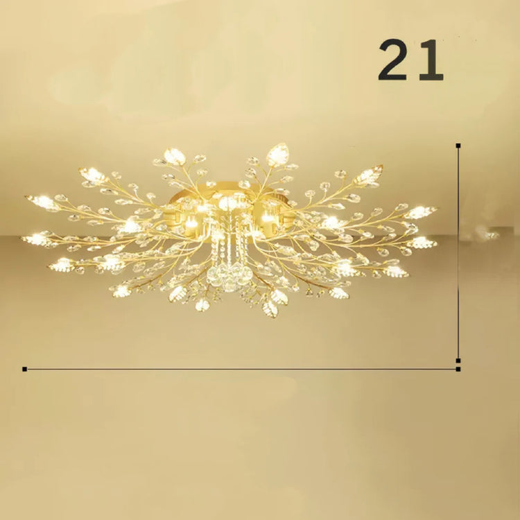 Nordic Modern Crystal Ceiling Chandelier