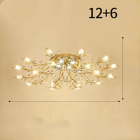 Nordic Modern Crystal Ceiling Chandelier