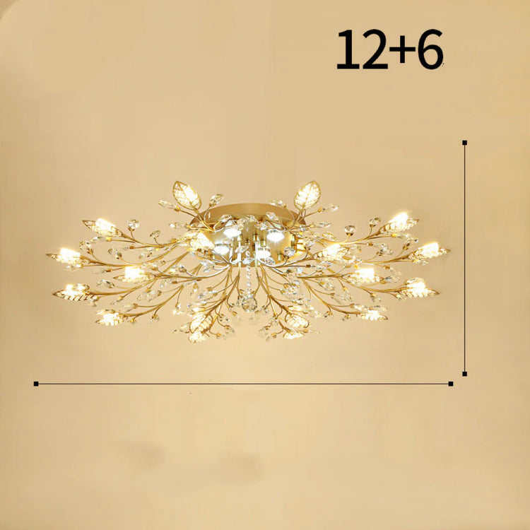 Nordic Modern Crystal Ceiling Chandelier