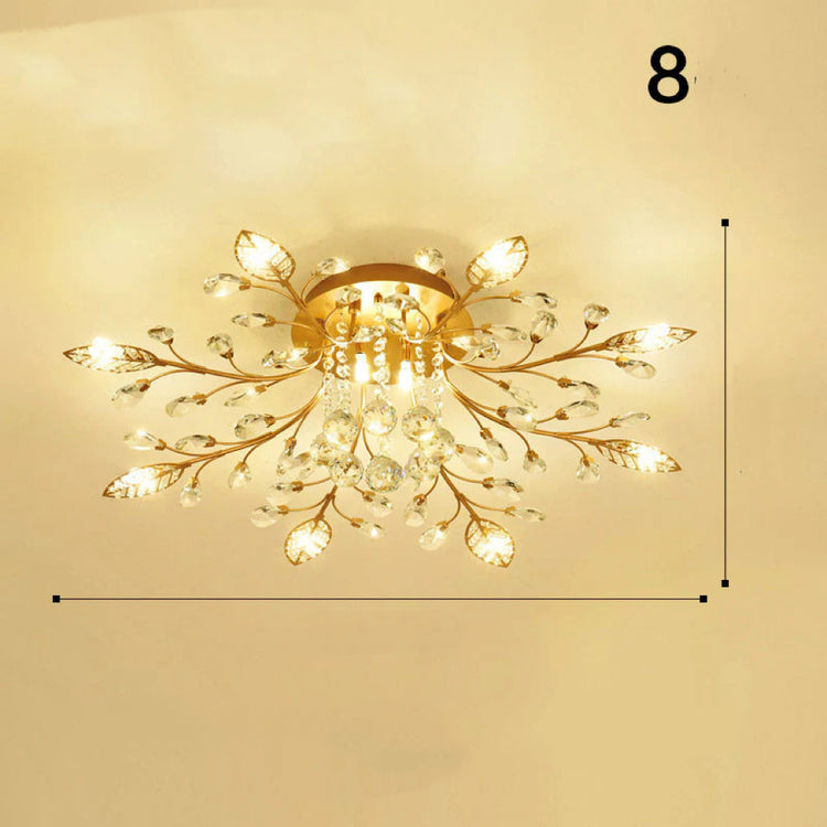 Nordic Modern Crystal Ceiling Chandelier