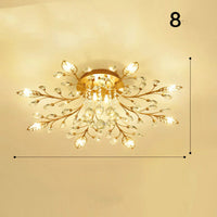 Nordic Modern Crystal Ceiling Chandelier
