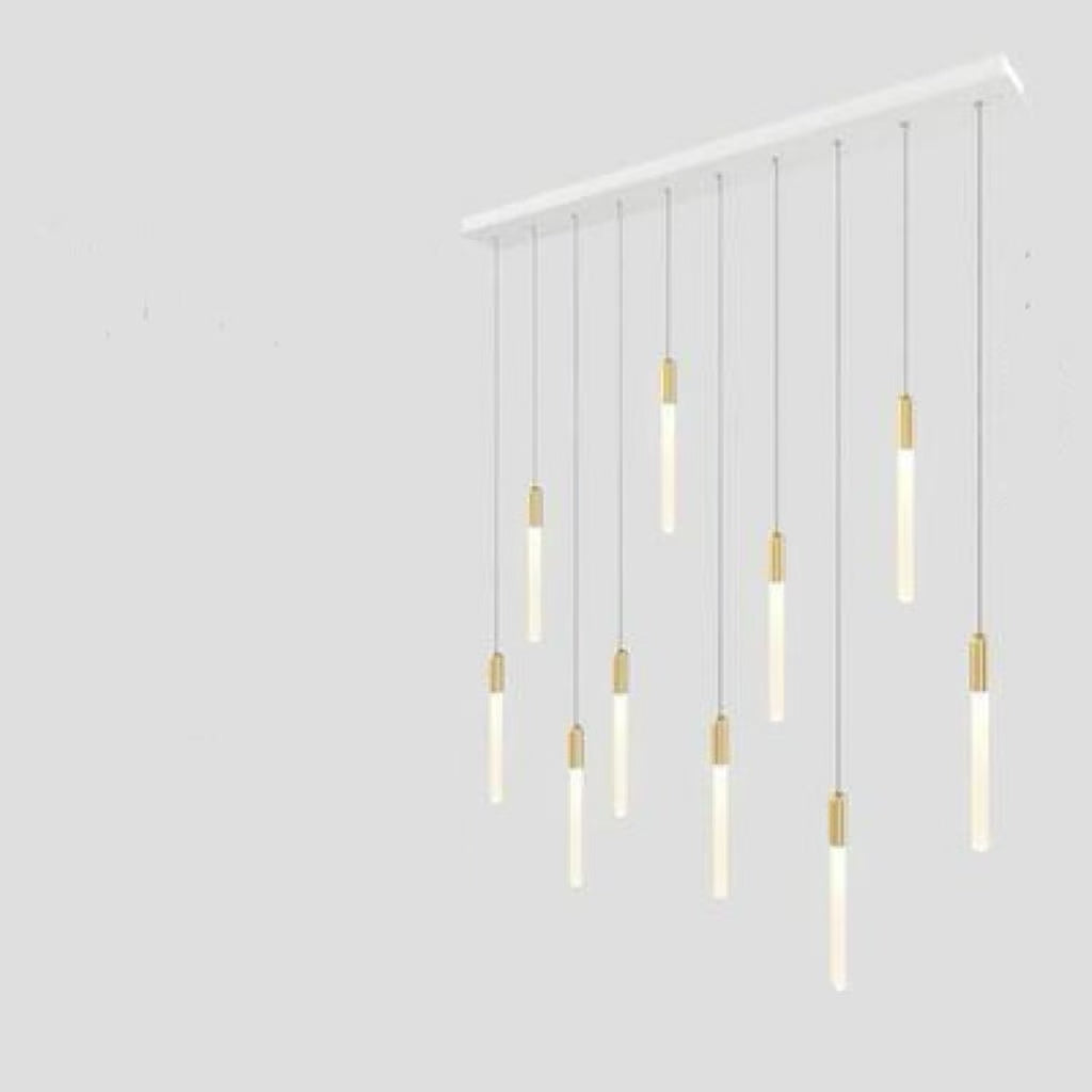 Moderne lange Rohrzylindrische Suspension Anhänger Licht