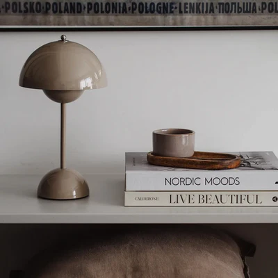 Glarefusion Modern Decoration Mushroom Table Lamp