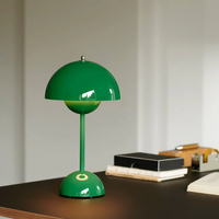 Glarefusion moderne dekoration svamp bordlampe