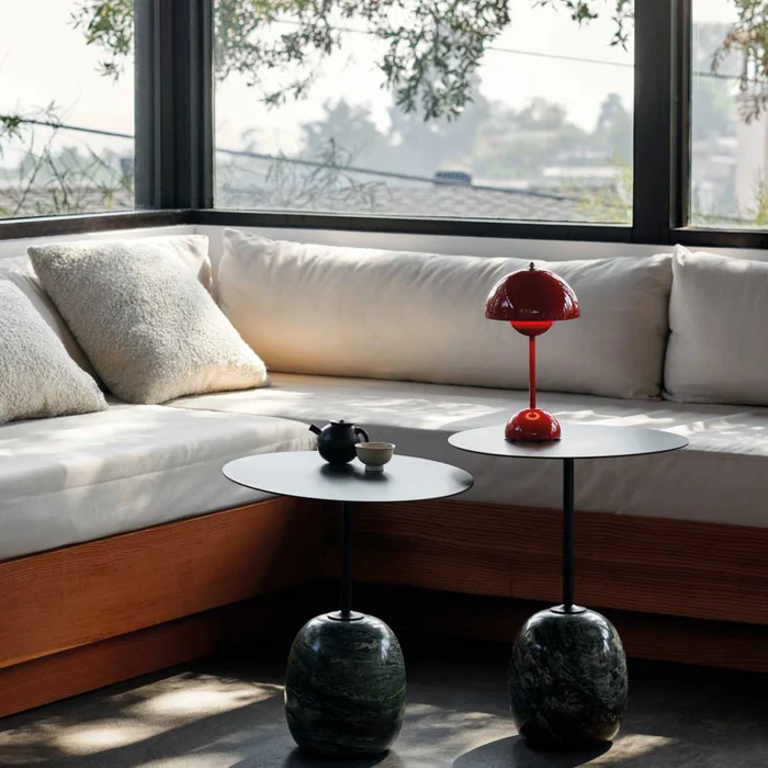 Glarefusion Moderne Dekoration Svampe Bordlampe