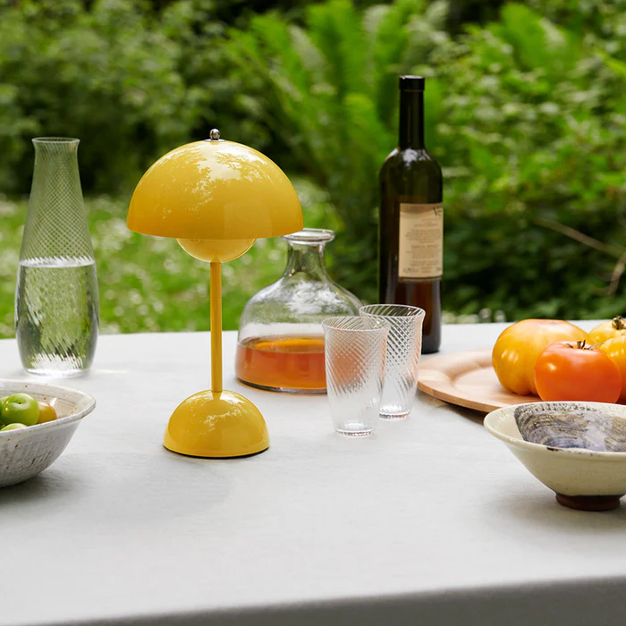 Glarefusion Moderne Dekoration Svampe Bordlampe