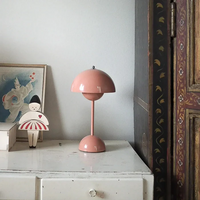 Glarefusion moderne dekoration svamp bordlampe