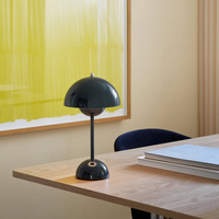 Glarefusion moderne dekoration svamp bordlampe