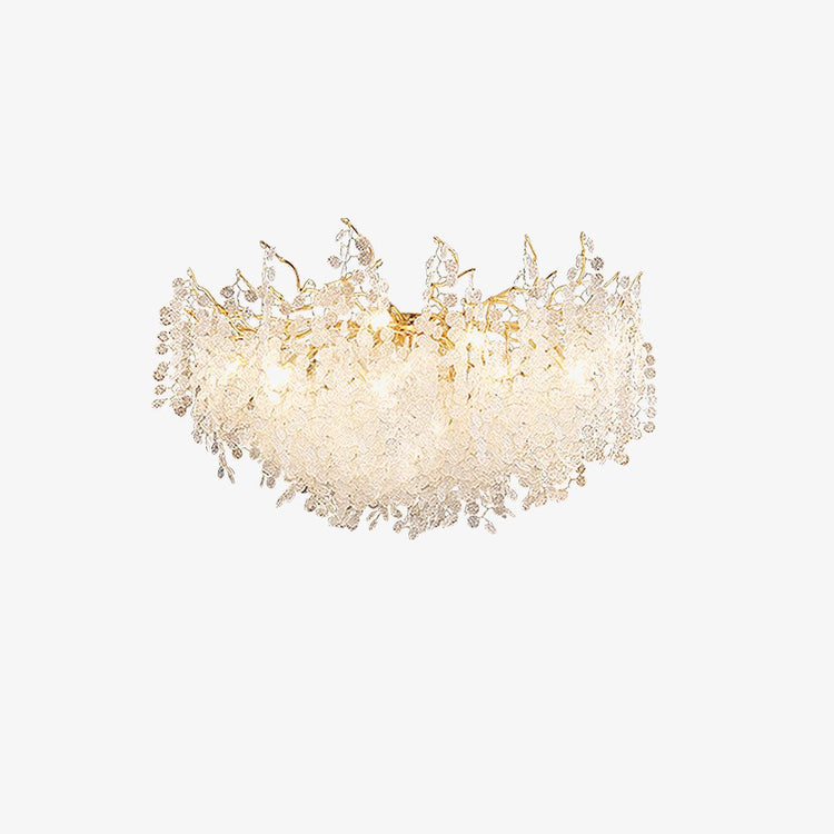 Elegant Blooming Glass Ceiling Light