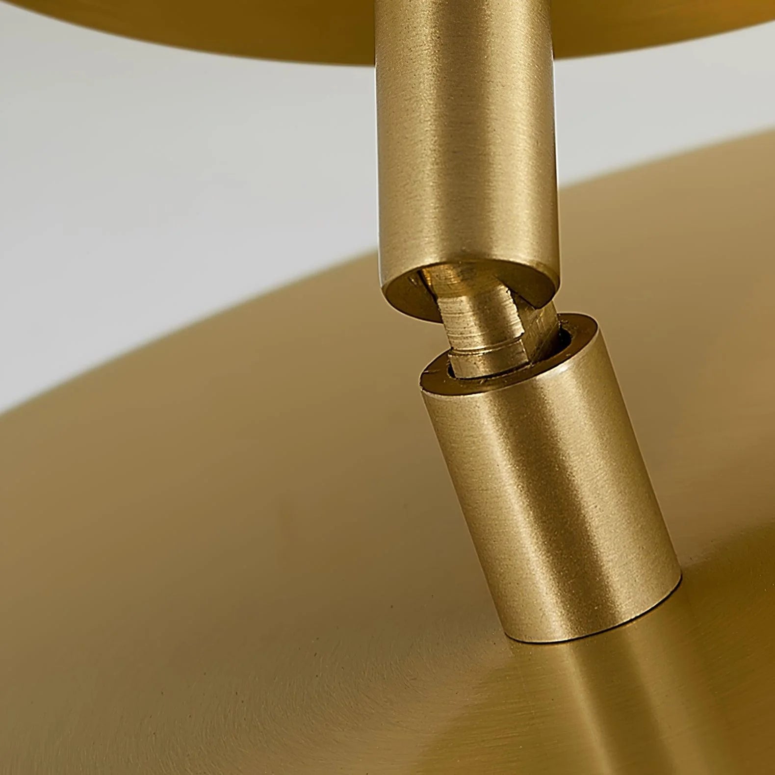 Elegant Disk Copper Ceiling Light