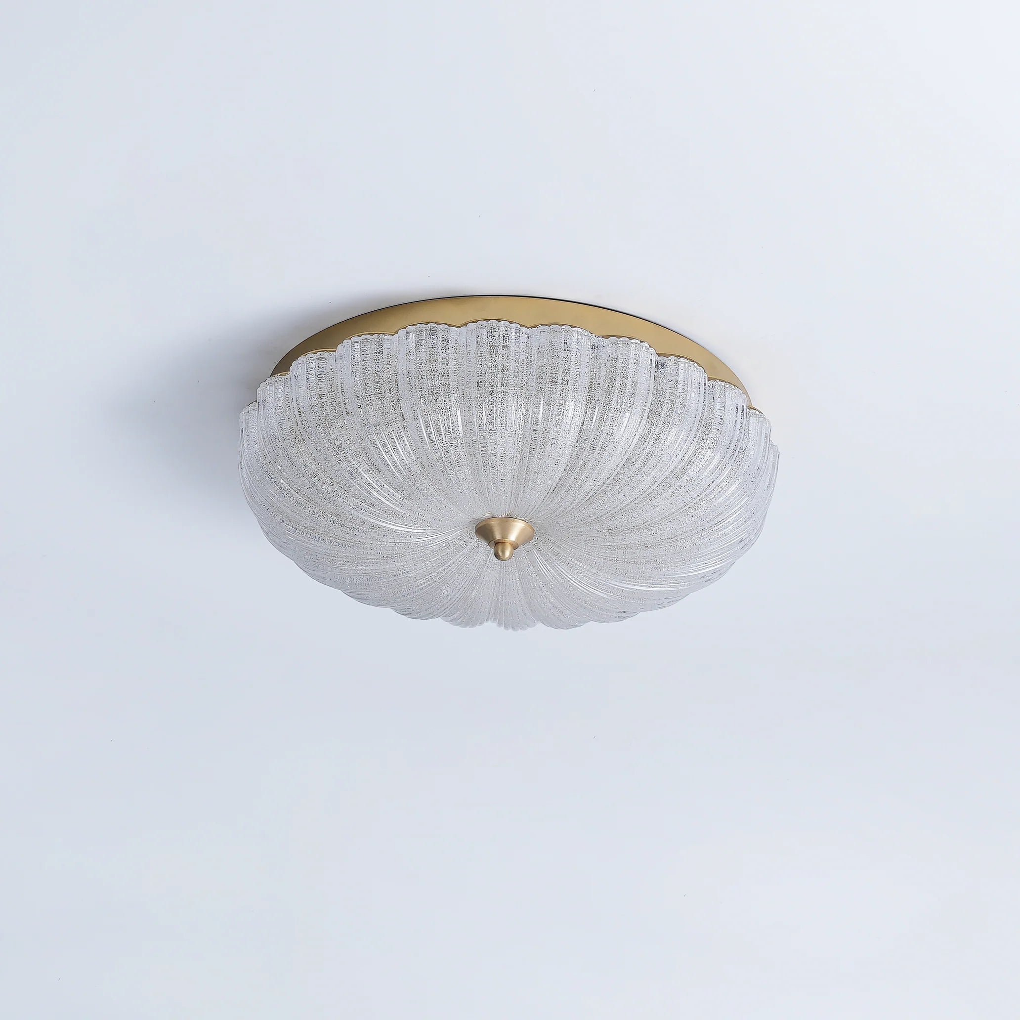 Stylish Round Glass Ceiling Light