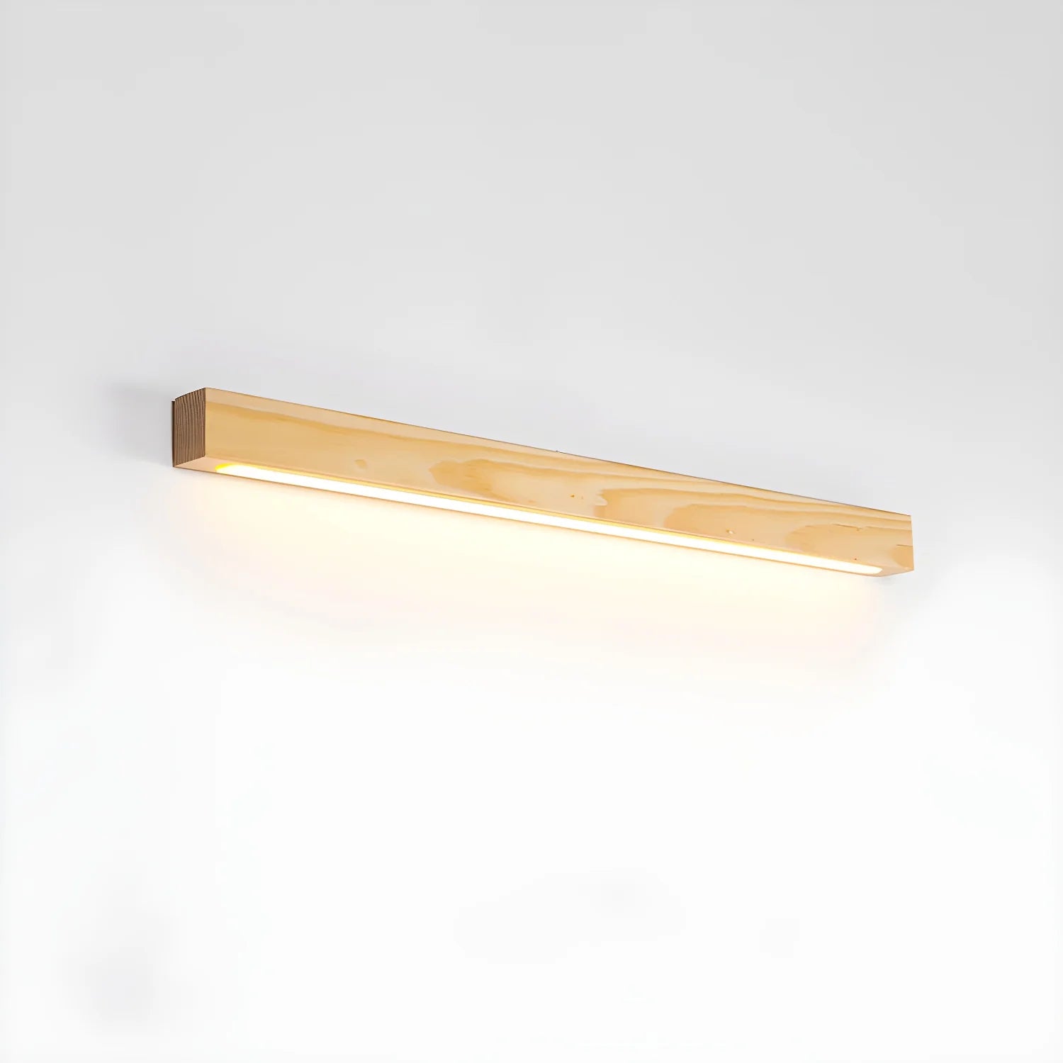Lampada da parete contemporanea in legno Arlo