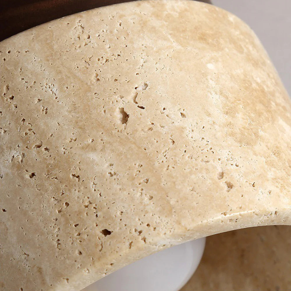 Modern Industrial Stone Wall Light