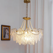 Lampadario in vetro Serenity