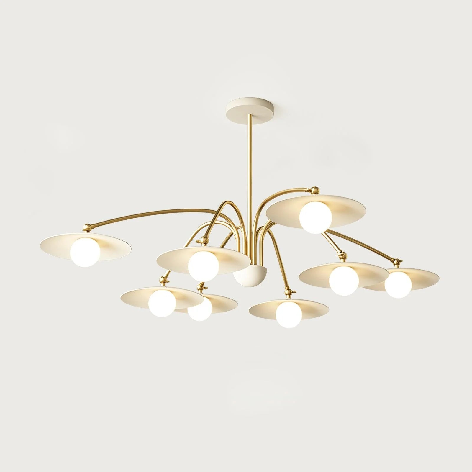 Lampadario a forma di fungo