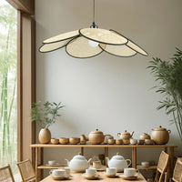 Rattan Bloom Pendant Light