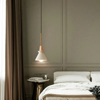 Scandinavian Concrete Cone Hanging Light