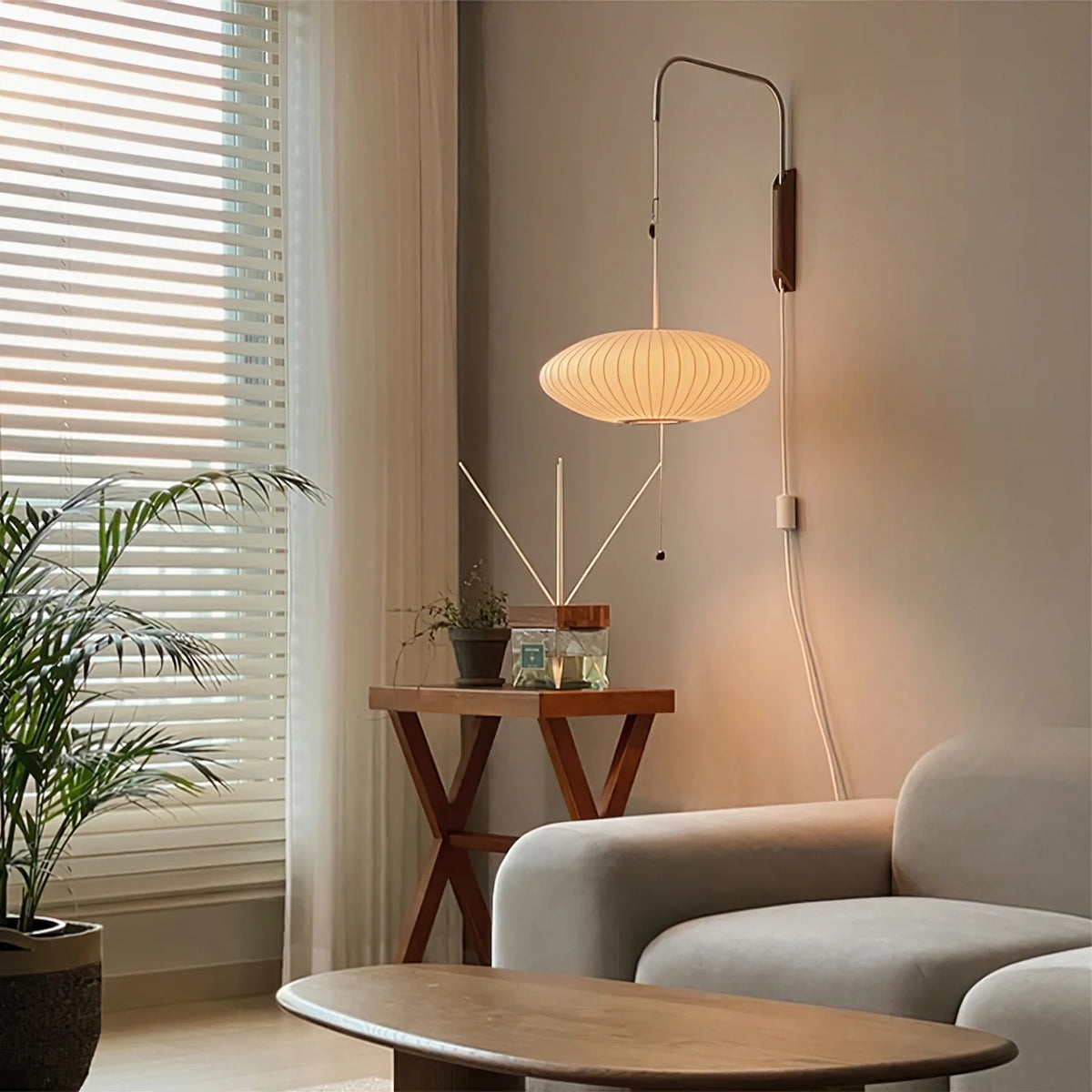 Mist Globe Wall Light