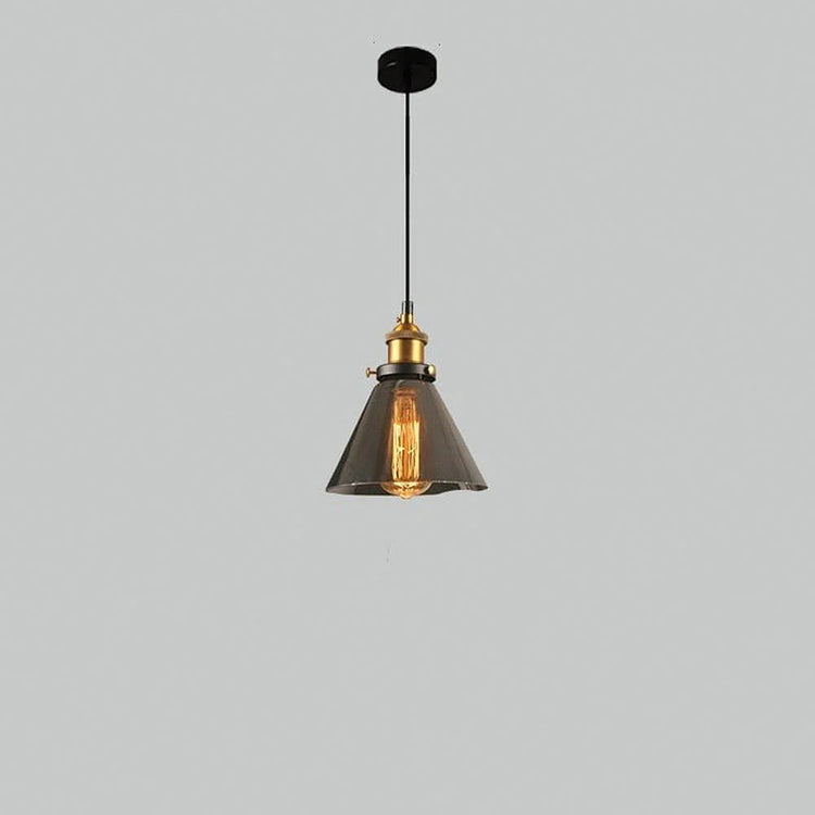 Scandinavian Transparent Glass Pendant Light
