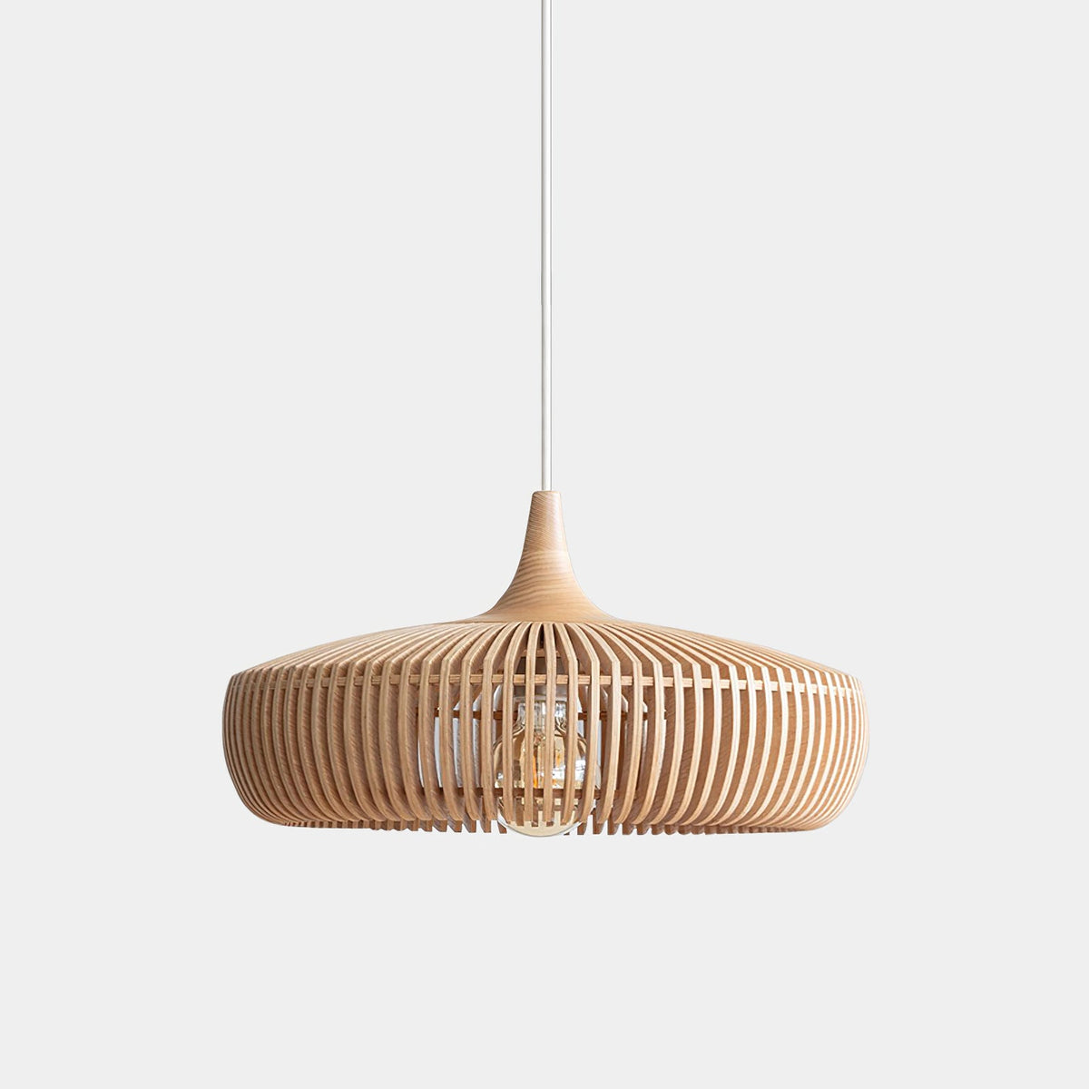 GlareFusion Creative Wooden Chandelier