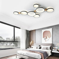 Artistic Circular Iron LED Ceiling Light