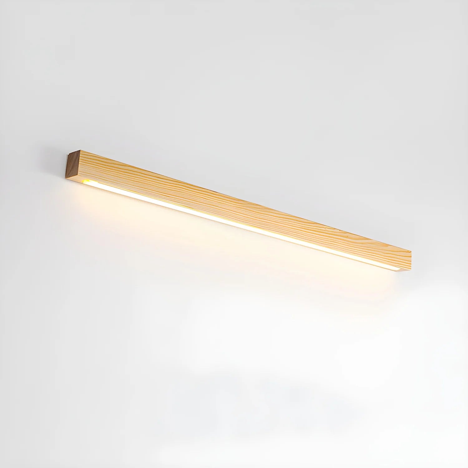 Lampada da parete contemporanea in legno Arlo