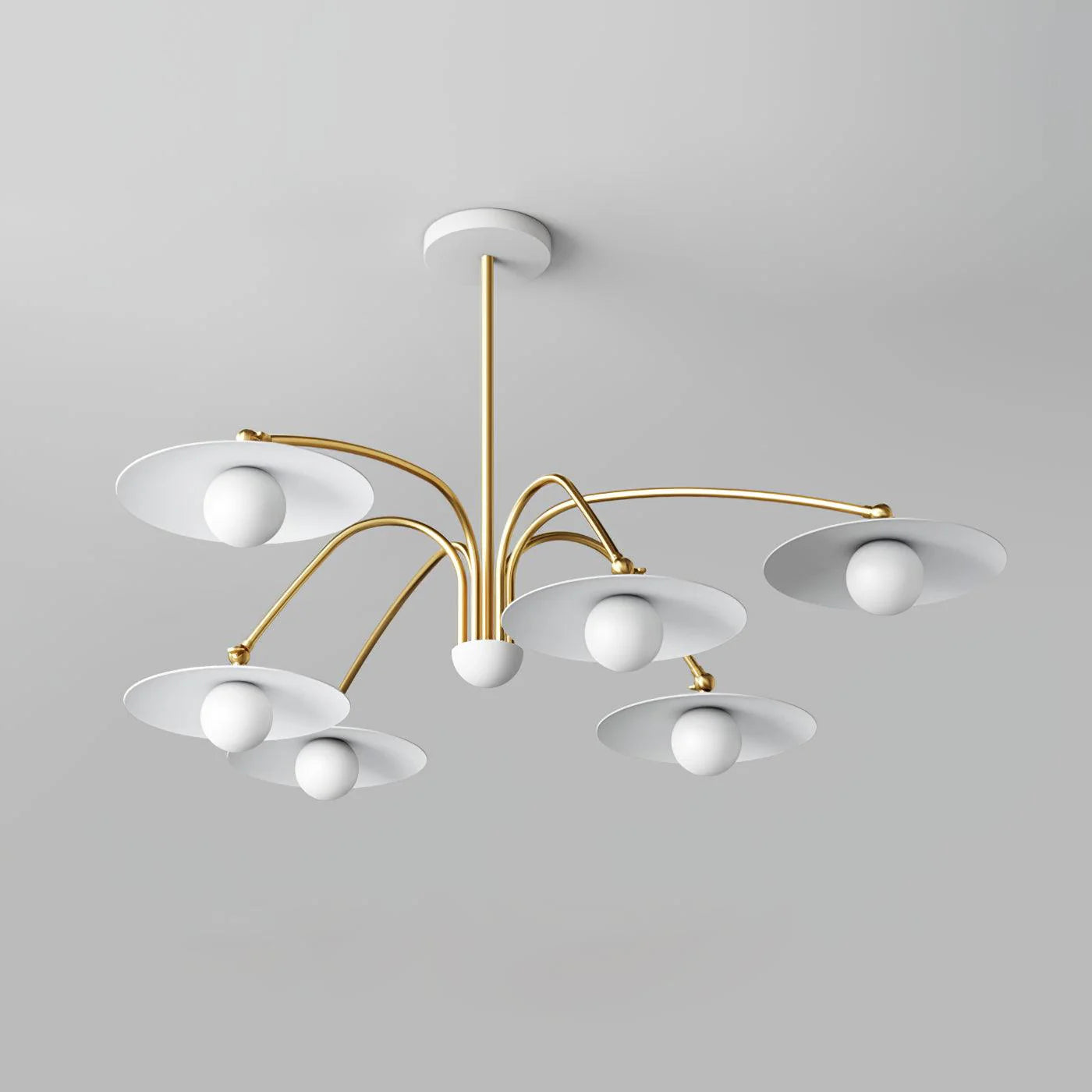Lampadario a forma di fungo