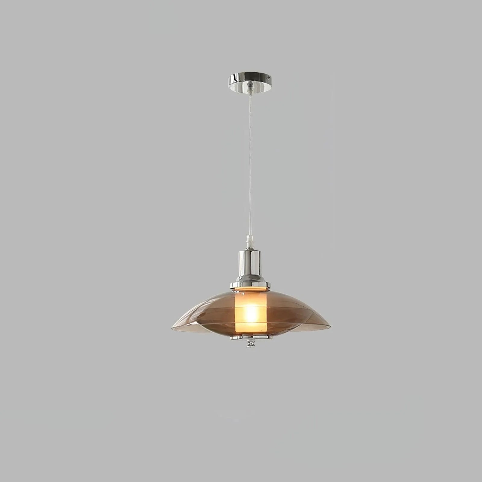 Modern Clear Glass Pendant Light