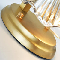 Muschelwandleuchte