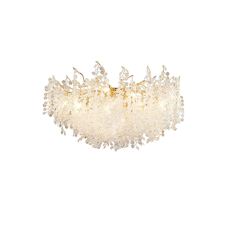 Elegant Blooming Glass Ceiling Light