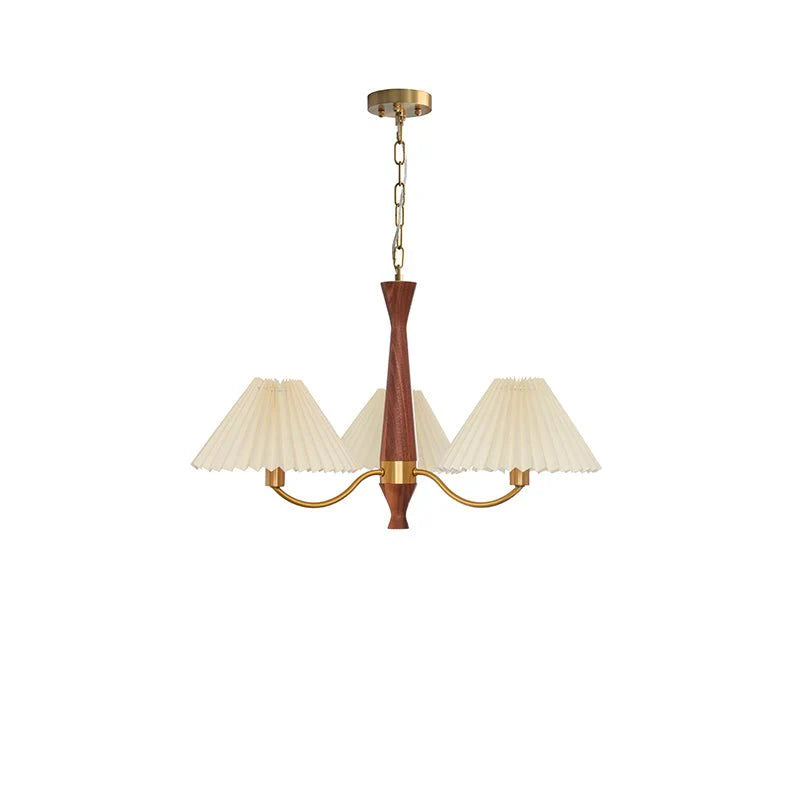Lampadario Eleganza Plissettato