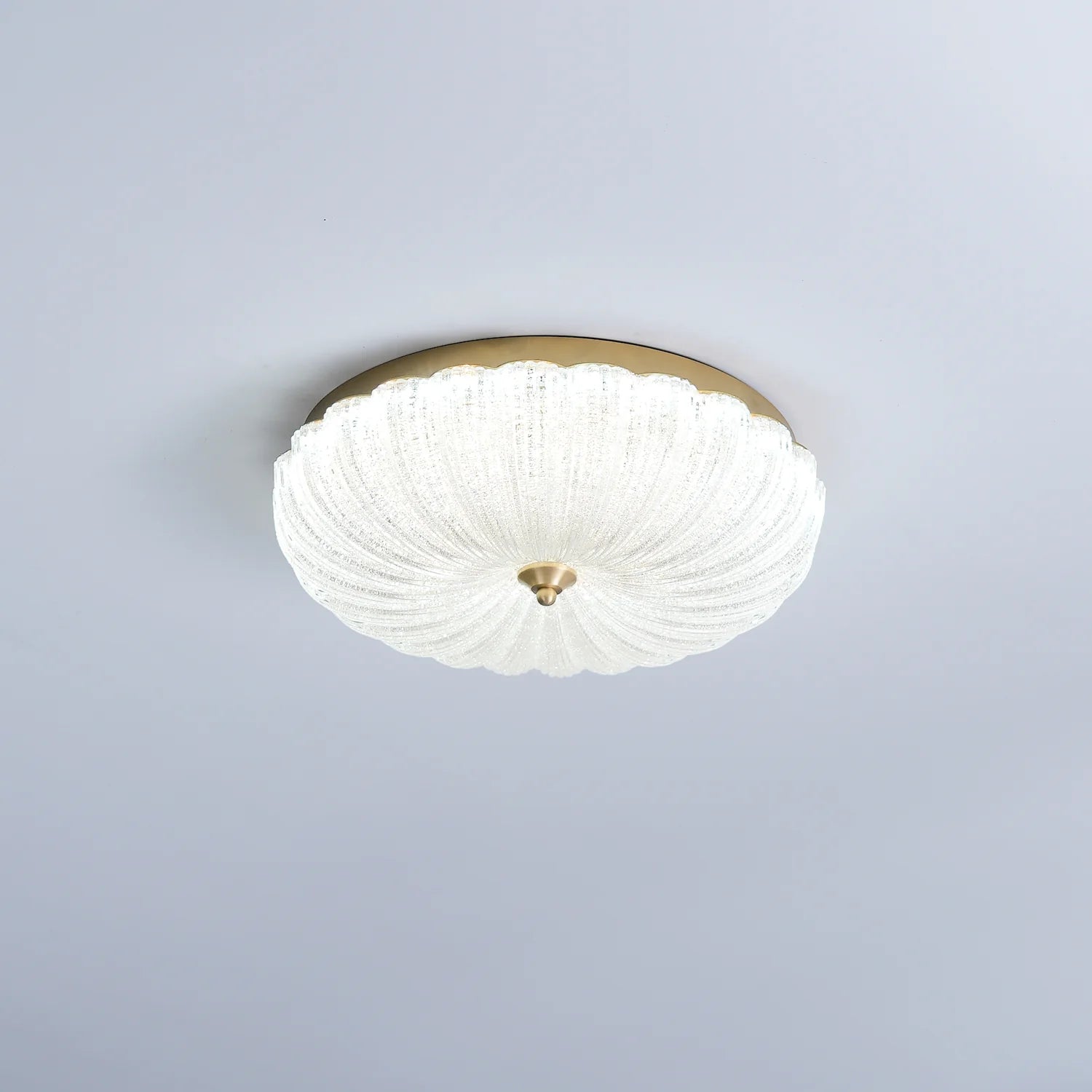 Stylish Round Glass Ceiling Light