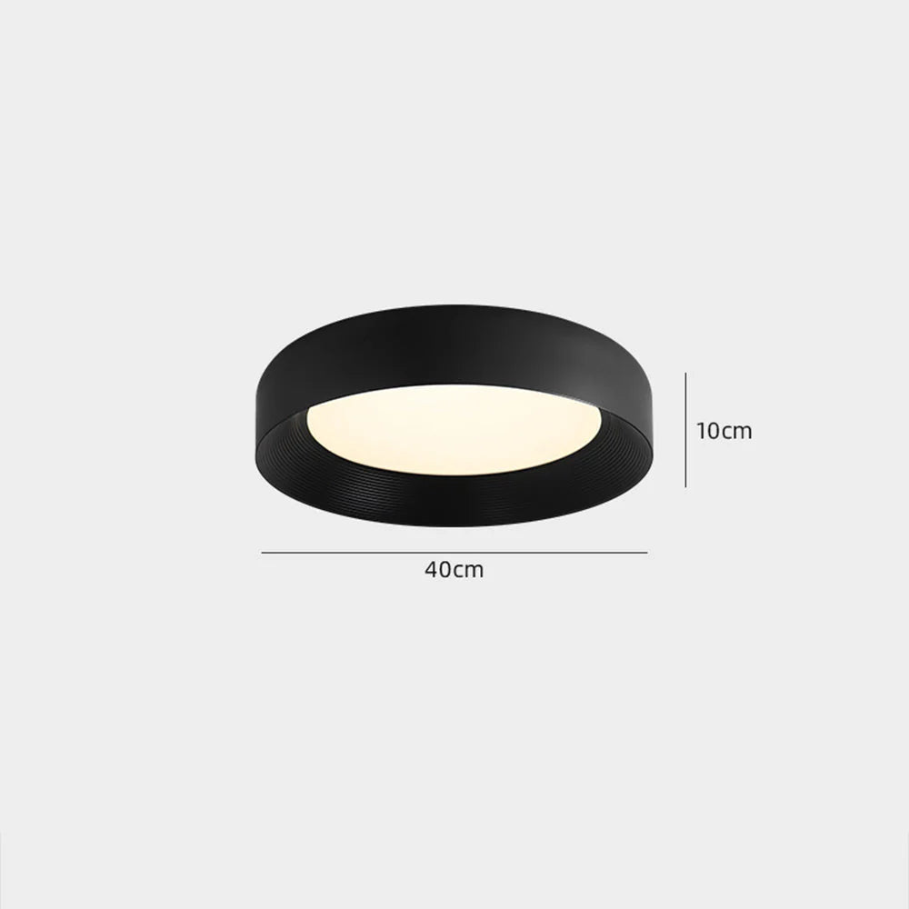 Black Flush Mount LED Ceiling Light