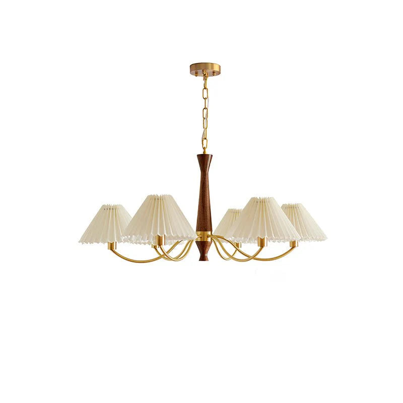 Lampadario Eleganza Plissettato
