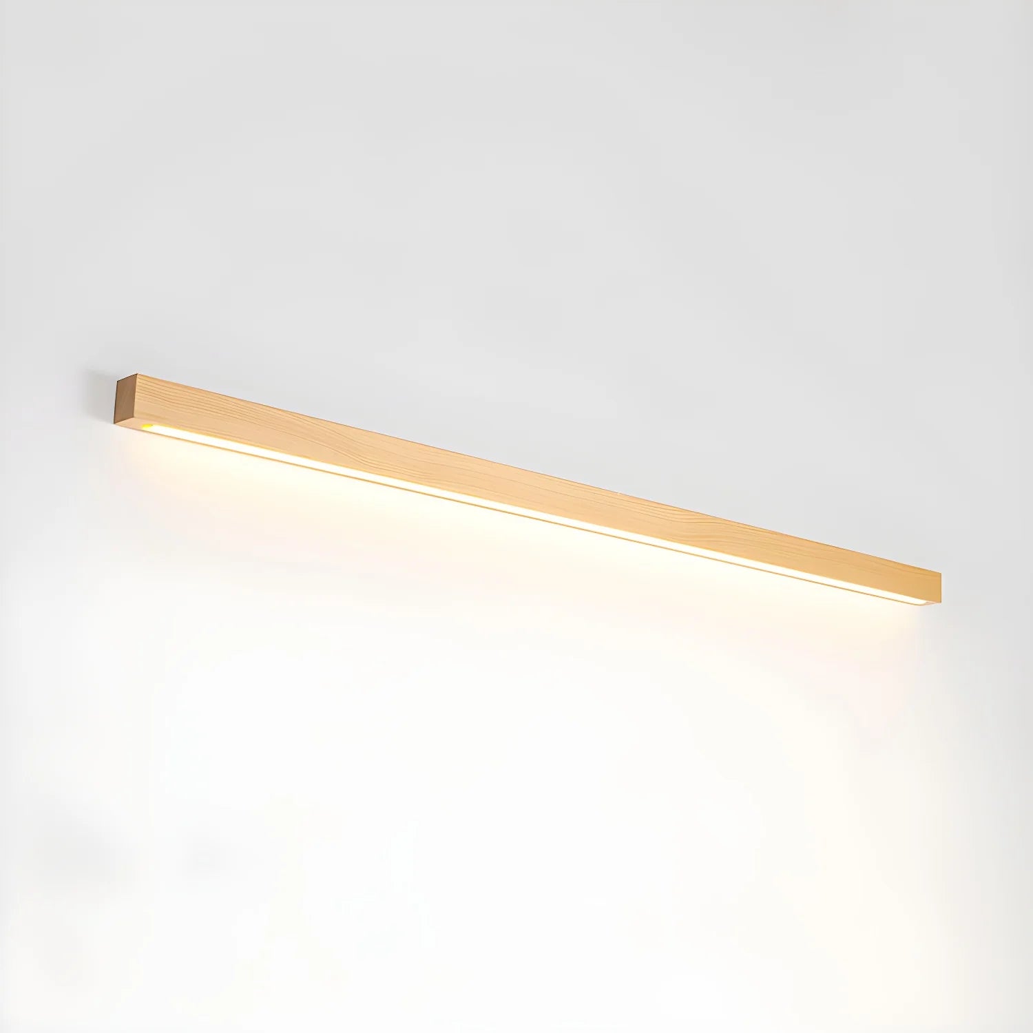 Lampada da parete contemporanea in legno Arlo