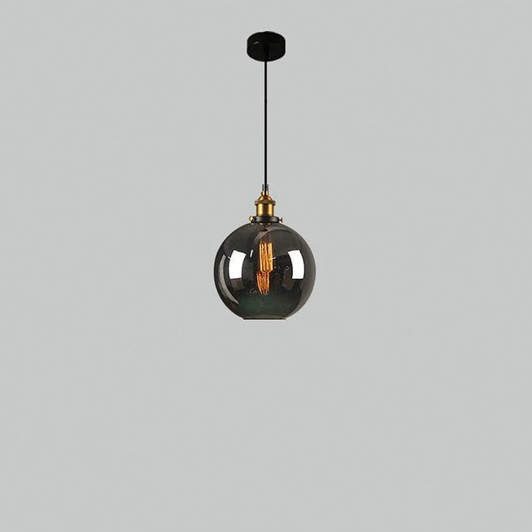 Scandinavian Transparent Glass Pendant Light