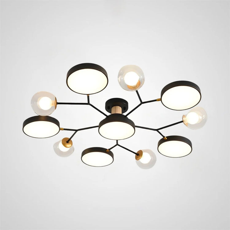 Moderne Multi Pærer Stue Loftslampe