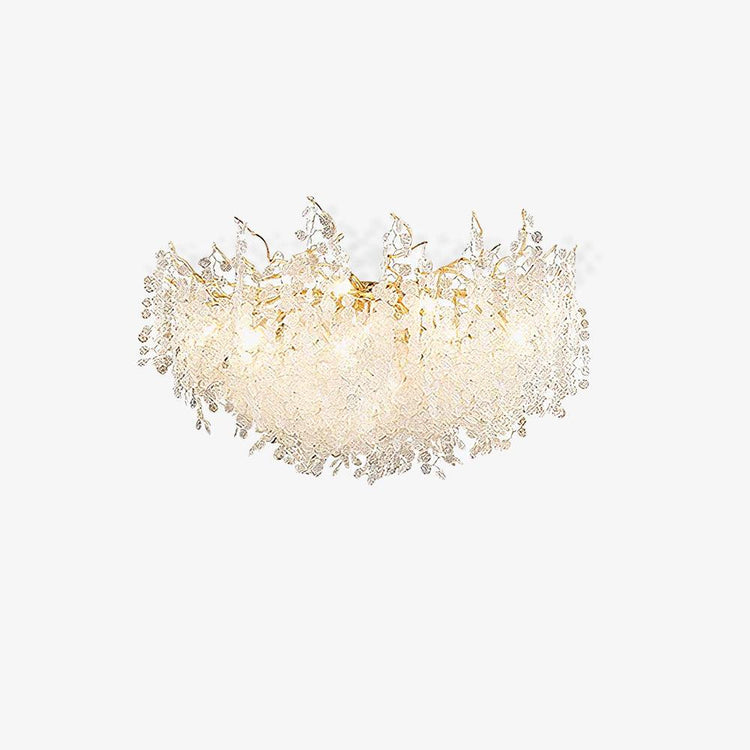 Elegant Blooming Glass Ceiling Light
